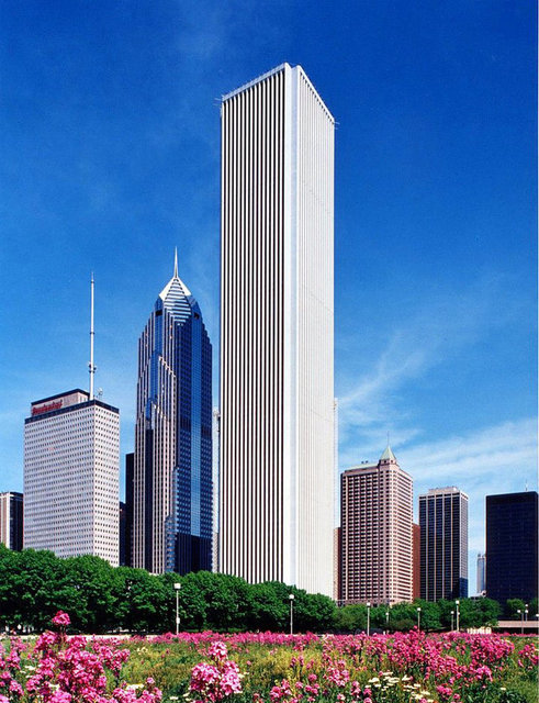 33. Aon Center - Chicago, USA, 346m