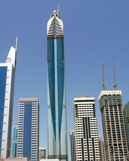 43. Rose Tower - Dubai, UAE, 333m