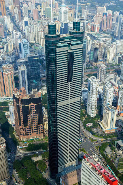 20. Shun Hing Square - Shenzhen, China, 384m