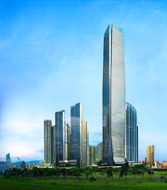 7. International Commerce Centre - Hong Kong, Hong Kong, 484m