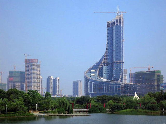 39. Hefei Feicui TV Tower (yapım aşamasında) - Hefei, China, 339m