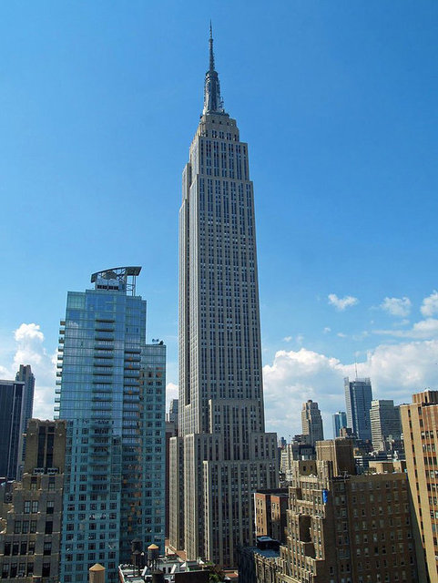 22. Empire State Building - New York City, USA, 381m