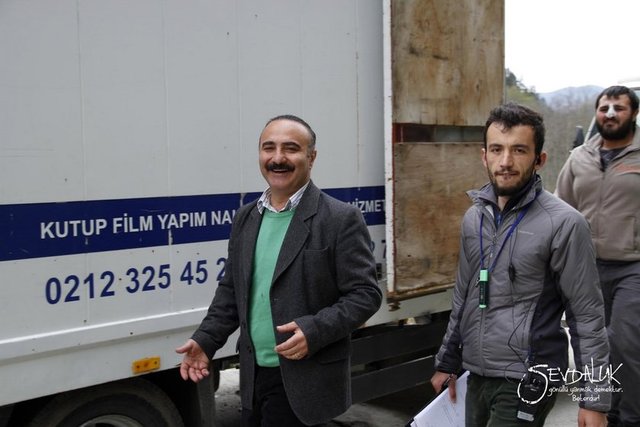 Sevdaluk - Kamera arkası