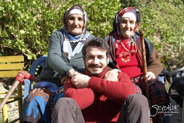 Sevdaluk - Kamera arkası