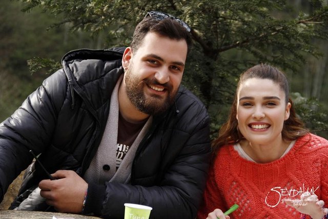 Sevdaluk - Kamera arkası