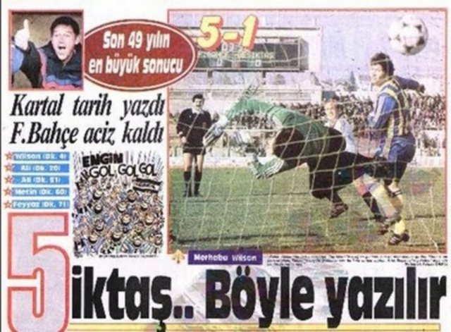 - Ligde ise Beşiktaş, 6 Ocak 1990'da Fenerbahçe'yi 5-1 yenerek en farklı skorlu galibiyetini elde etti.