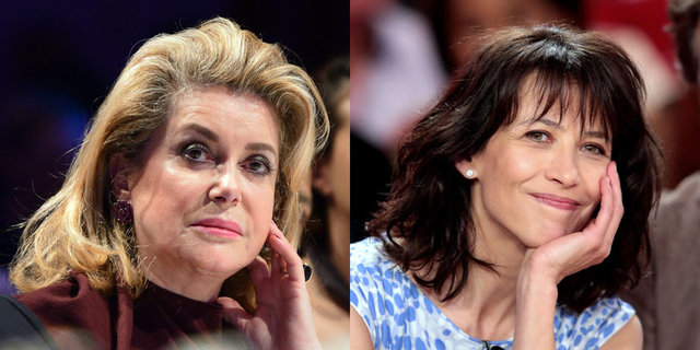 - İki oyuncu, meslektaşları Julie Gayet'yle ilişkisi yüzünden eski hayat arkadaşı Valerie Trierweiller'den ayrılan François Hollande hakkında atıştı.