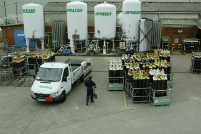 Praxair Inc. - Endüstriyel gaz alanında faaliyet gösteriyor.