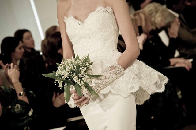 Peplum modeller de 2014 gelinlik modelleri arasında olacaklar.