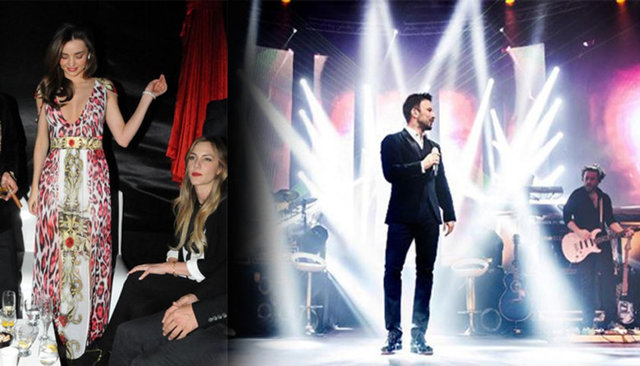 Kerr, 2014'ün başında Antalya'daydı... Dosso Dossi Fashion Show'un finalindeki Tarkan konserine dansıyla damgasını vurdu.