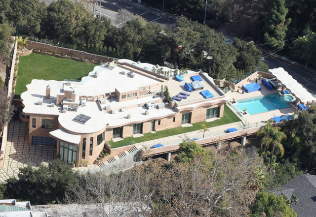 Rihanna'nın Pasifik Palisades'ta bulunan evi