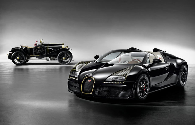 Fransız lüks otomobil üreticisi, 2. Dünya Savaşı öncesi dönemin efsane otomobili Type 18'in modern yorumu olan Veyron 16.4 Grand Sport Vitesse "Black Bess"i sunuyor.