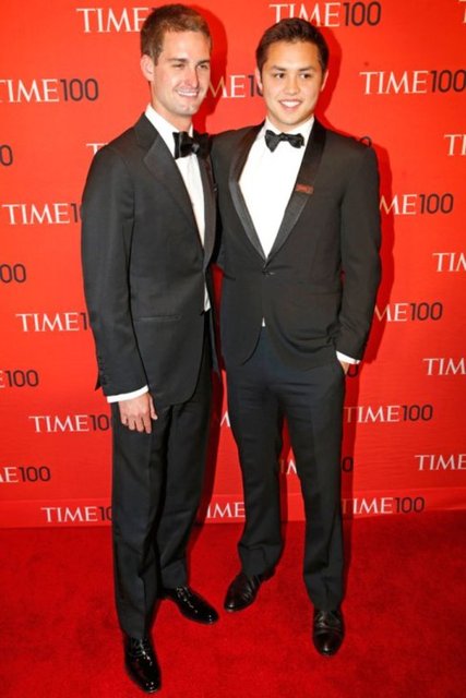 Snapchat kurucularıEvan Spiegel ve Bobby Murphy