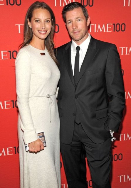 Model Christy Turlington Burns ve aktör Ed Burns