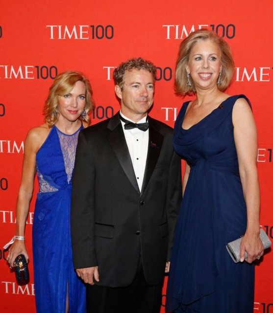 Soldan sağa Kelley Ashby, Senatör Rand Paul ve TIME Yönetici Editörü Nancy Gibbs
