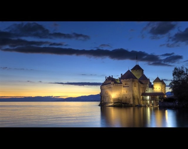 Chateau de Chillon, İsviçre