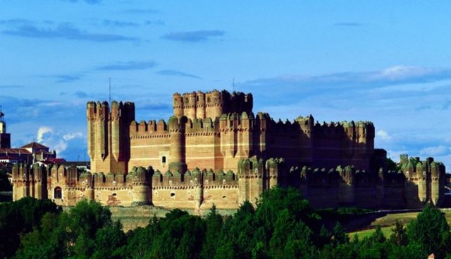 Castillo de Coca, İspanya