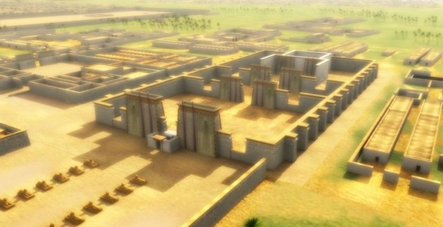 Çok kuvvetli olan rahipleri başkent Teb'de bırakarak halkıyla beraber 300 km uzakta Amarna da Akhetaton isimli yeni bir şehir kurdu. Kısa sürede tanrı Aton için tapınaklar inşa ettirdi.