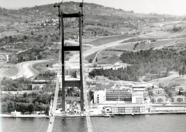 Boğaz Köprüsü Anadolu Yakası Görünümü