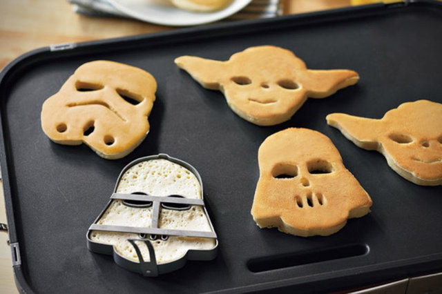 Yoda, Stormtrooper, Darth Vader şekilli kurabiyeler yapmak istemez miydiniz?