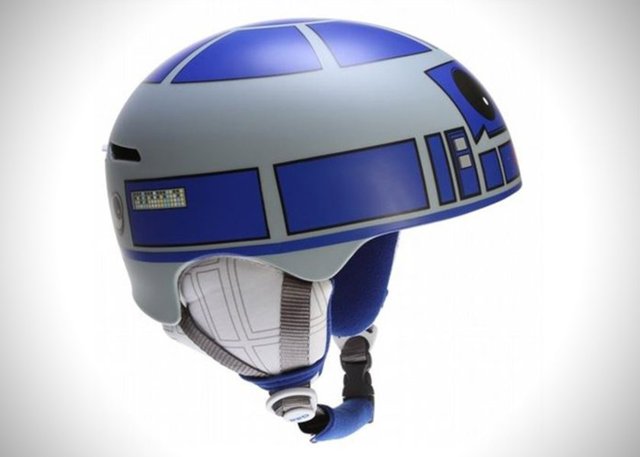 Motorsiklet tutkunları R2-D2 kasklarına bayılacak!