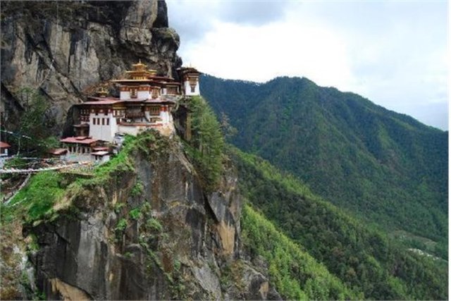 Taktsang Manastırı (Kaplan Yuvası) -  - Bhutan, Asya