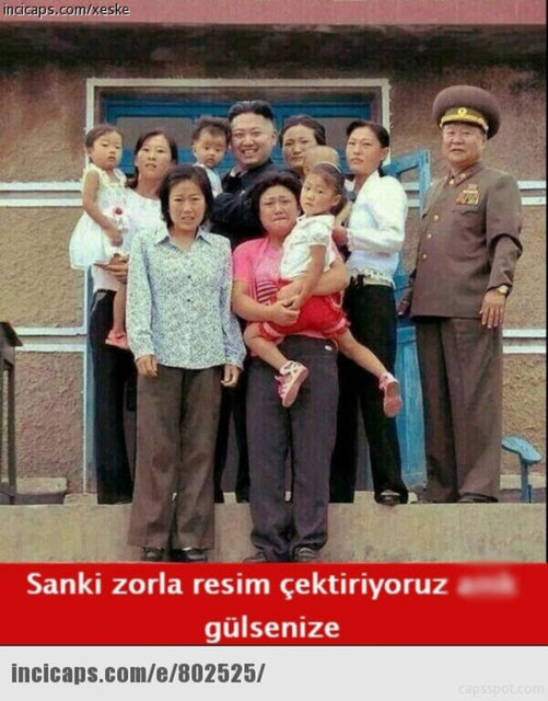 Kuzey Kore'nin yüce lideri Kim Jong-un 'incicilerin' diline düştüVahşi idam yöntemleriyle adından söz ettiren Kim Jong-un'la ilgili caps'ler sosyal medyada paylaşım rekorları kırıyor.