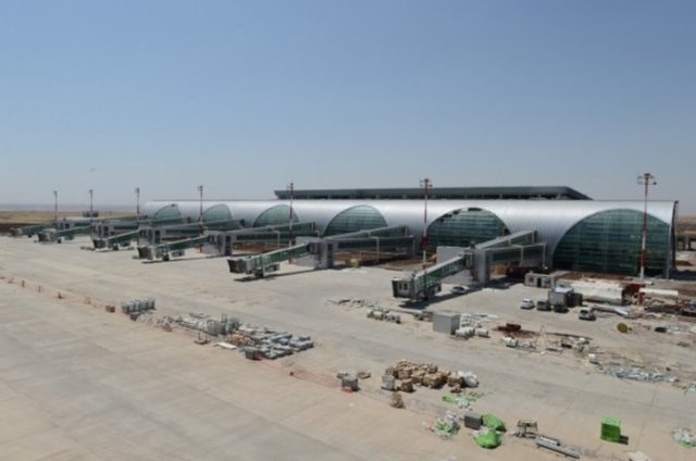 ...ve gelecek ay hizmete açılması beklenen yeni terminal binası ile sona erecek.