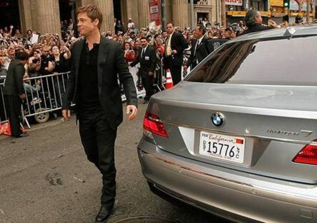 - Brad Pitt - BMW Hydrogen 7