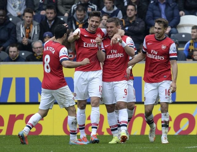 5- Arsenal 1.330 milyon dolar