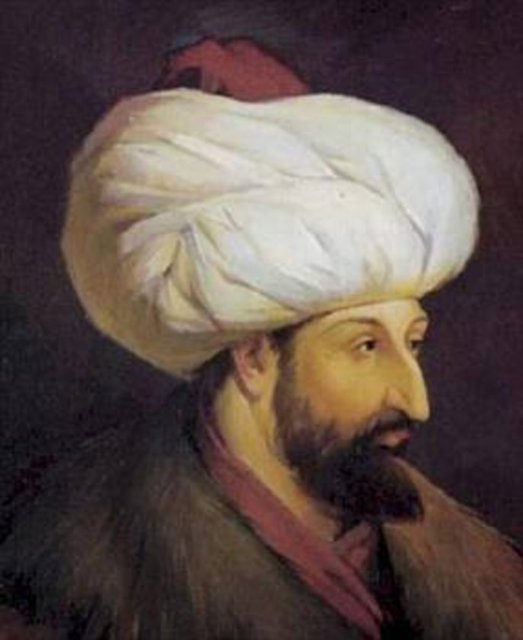 7-II.Mehmet Hân: Fatih'te, Fatih Camii bahçesindeki türbesinde.
