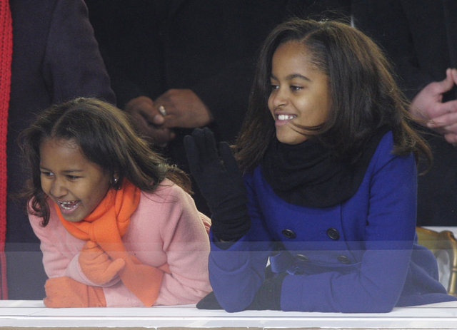 2009 - ABD Başkanı Barack Obama'nın kızları Malia ve Sasha