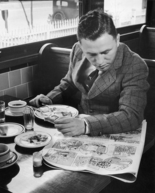 1959 - Tek başına öğlen yemeği