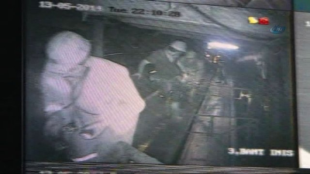 Soma'daki o anlar güvenlik kamerasında