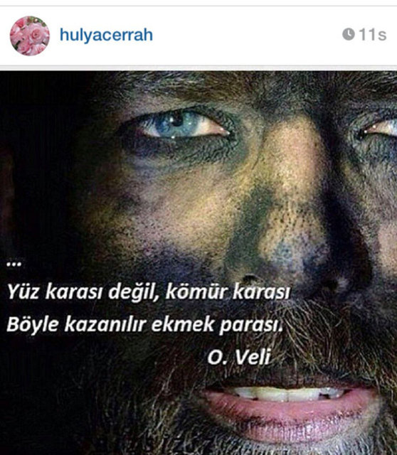 HÜKYA CERRAH INSTAGRAM'DAN DUYGULARINI BÖYLE PAYLAŞTI