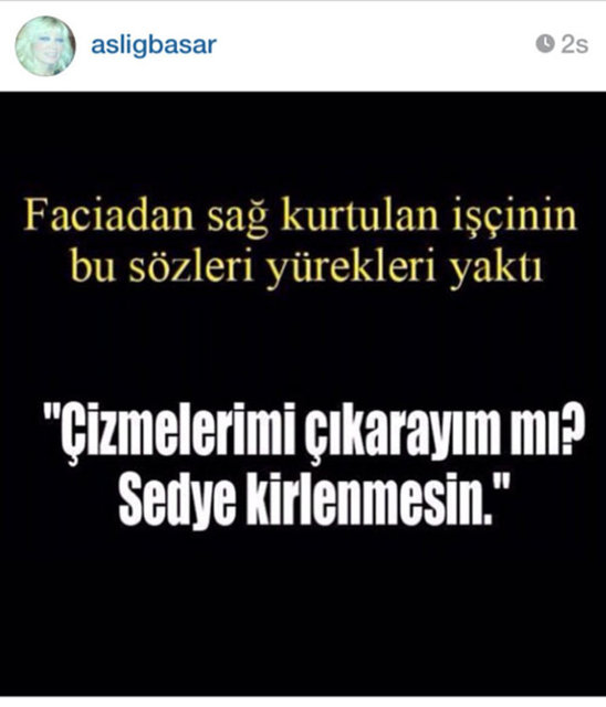ASLI BAŞAR INSTAGRAM'DAN DUYGULARINI BÖYLE PAYLAŞTI