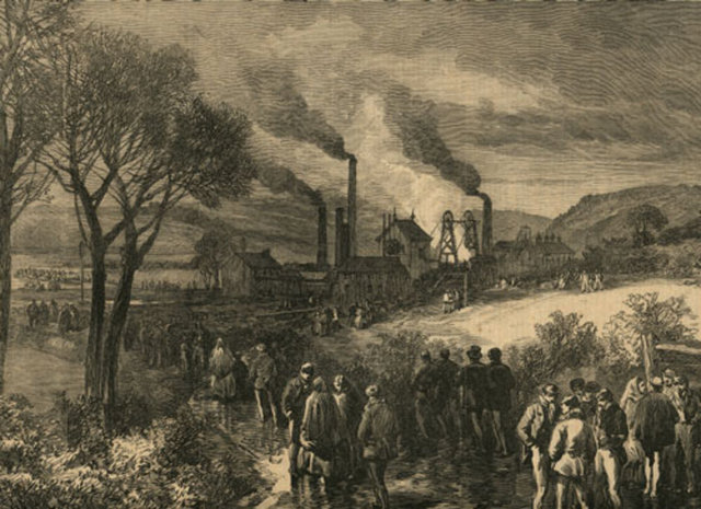 19. yüzyılın en büyük maden facialarından biri olarak tarihe geçen kazada 361 kişi hayatını kaybetti. -