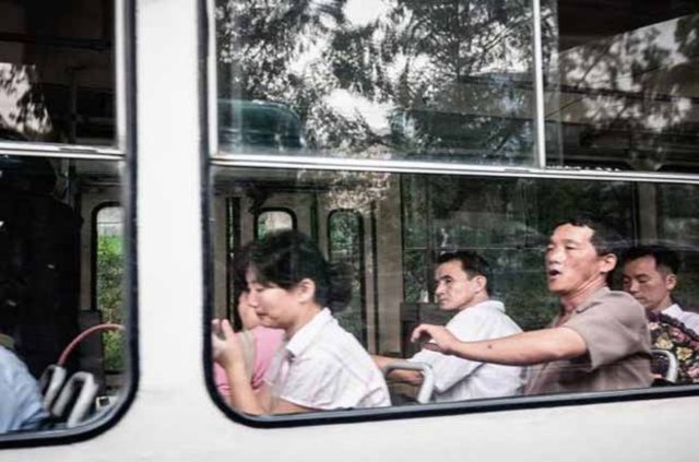 Çalışmaya giden işçiler