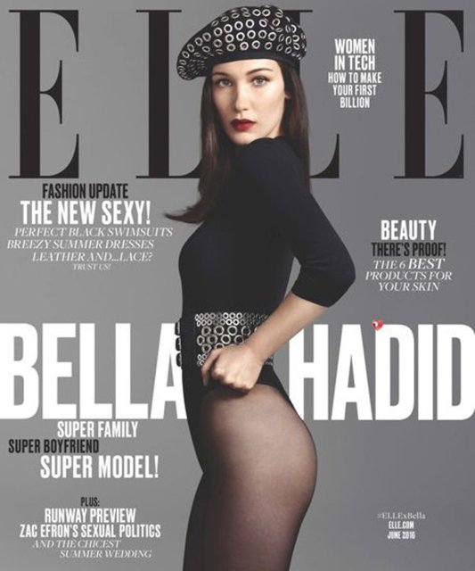 Amerikalı model Bella Hadid, Haziran ayında kapak olacağı ELLE Kanada edisyonuna kendisiyle ilgili bilinmeyenlerini anlattı.