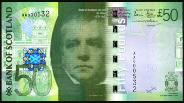 50 İskoçya poundu 2007