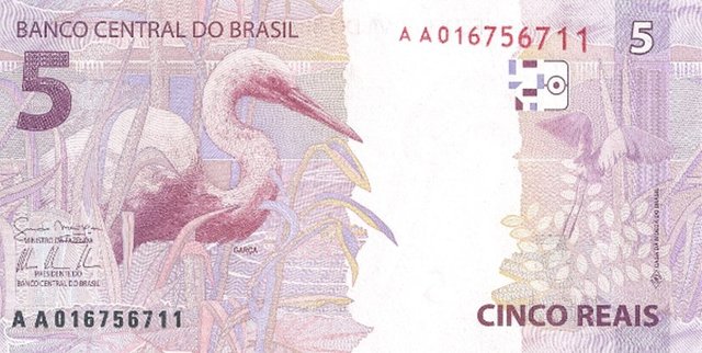 5 Brezilya Reais'i