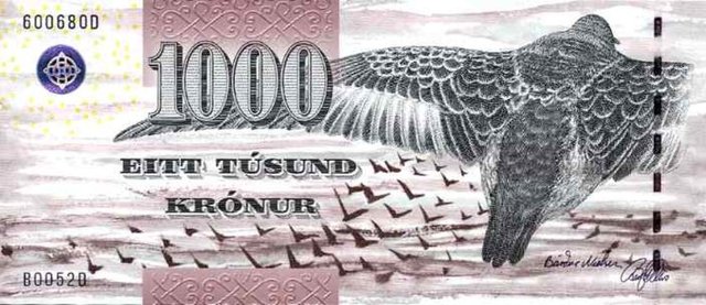 1.000 Faeroe Adaları Krorunu 2005
