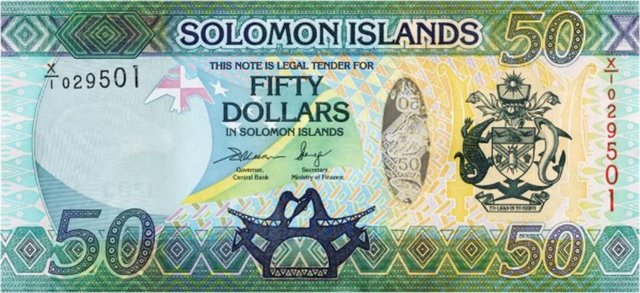 50 Solomon Adaları doları