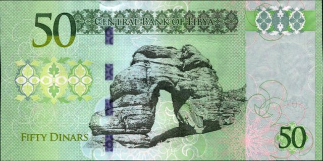 50 Libya dinarı