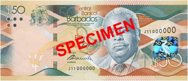 Uluslararası Banknot Kurumu, 2013'ün en güzel banktnotlarını seçti. Kazanan para oldukça şaşırttı. İşte dereceye giren ve kazanan banknotlar:  -  - Barbados 50 doları