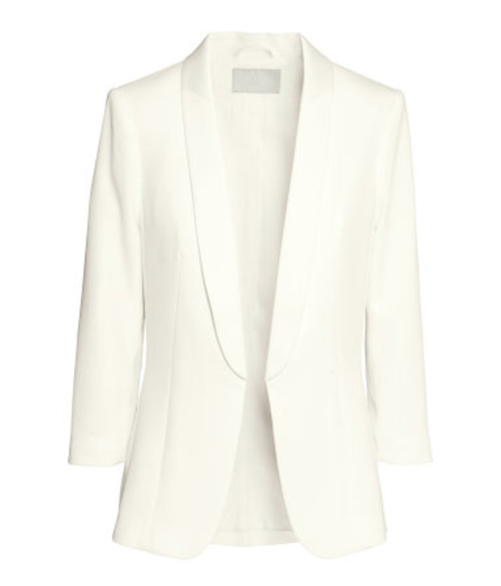 Пиджак белого цвета