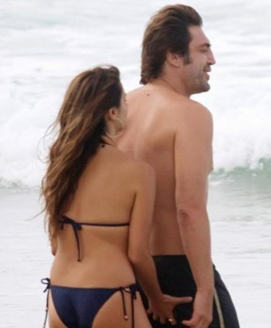 Bu poz da Javier Bardem ve Penelope Cruz'un, 2008 yılında çıktıkları Brezilya tatilinden.