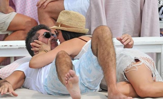 Lauren Silverman ve Simon Cowell'ın başbaşa geçirdiği tatilden romantizm dolu anlar.