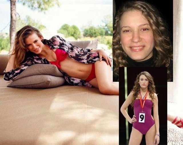 Zamanla olgunlaşan oyuncu, önce saçlarını boyattı, kaşlarını kalınlaştırdı ve daha sonra da silikon yaptırdı.