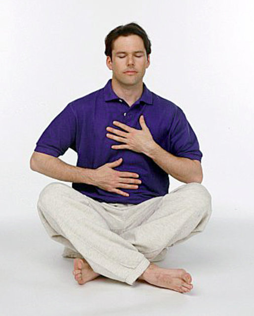 1-Burnunuzdan yavaş bir şekilde ama alabildiğinizce çok nefes alın.